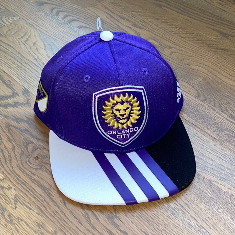 NWT Adidas SnapBack Orlando City Hat, OSFA